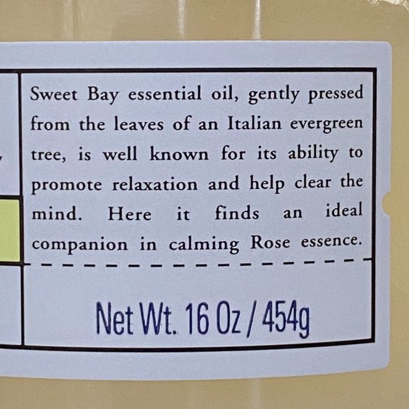 Bath & Body Works Aromatherapy SWEET BAY ROSE Tranquil Sugar Body Scrub *RARE* - Picture 5 of 9